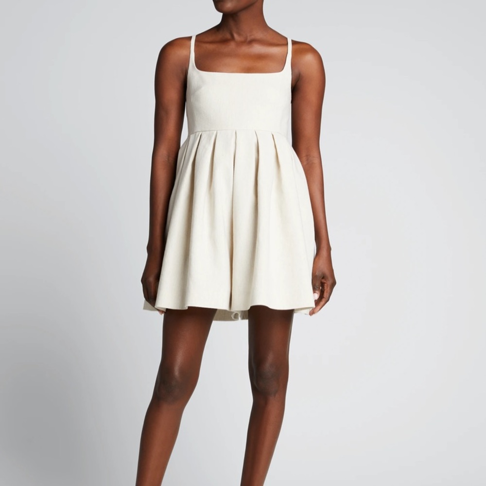Rebecca Taylor Linen Blend Romper